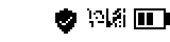 Status bar without a tunnel icon